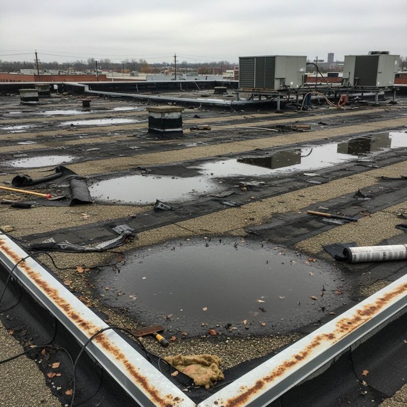 Flat Roof Leak Repair
